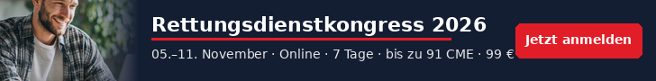 Rettungsdienstkongress 2026 – Onlinekongress 5.–11. November 2026